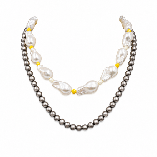 Silver Sage Layered Necklace Southwestern Beaded Jewelry